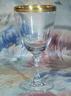   Encrusted TUXEDO Crystal Wine Glass Many Available ~Minty Cond  
