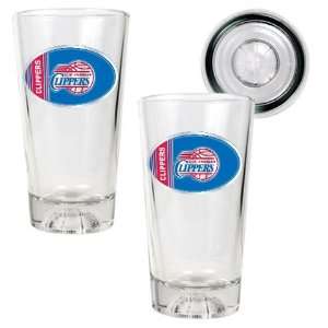  Los Angeles Clippers LA Pint Ale Beer Glasses Sports 