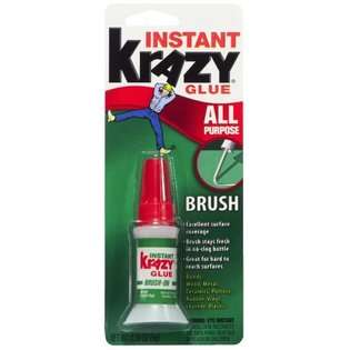 Krazy Glue KG92548R Instant Krazy Glue 0.18 Ounce All Purpose Brush at 