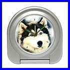 desk clock siberian husky animal bedroom dog puppy pet 11829155