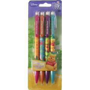  Winnie the Pooh and Friends Mechanical Pencils 4 to a Pack 