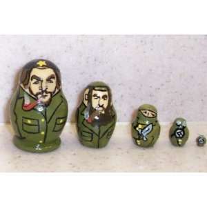 Stalin * KGB * Russian nesting doll mini * 5pc / 1.5in * Collectible 