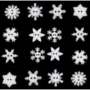  Jesse James Embellishments Sew Thru Snowflakes Toys 