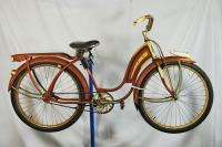 Vintage 1939 Road Master Ladies Supreme balloon tire bicycle bike red 