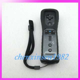 New Built in Motion Plus Remote Controller For Nintendo Wii + Case 