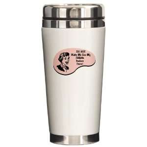 Athletic Trainer Voice Funny Ceramic Travel Mug by   