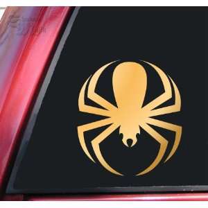  Spider Vinyl Decal Sticker   Mirror Gold Automotive