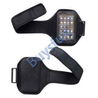   Gym Armband Case Cover Black For Samsung Galaxy S2 S II i9100  