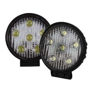  Universal 18W LED 4 Inch (116mm) Fog Lights With Switch 