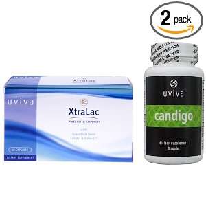  Xtralac & Candigo Candida Support with 20% Discount 
