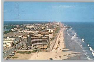 PostcardAerial View of Virginia Beach,VAHotels/Motels  