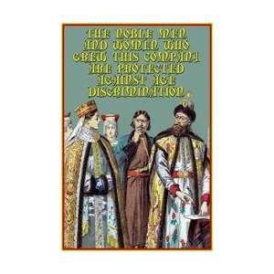  The Noble Men and Women 20x30 poster