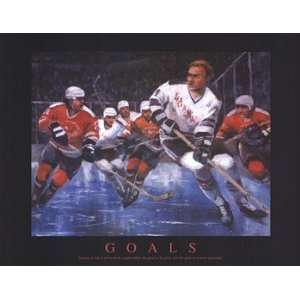    Hockey   Goals Poster by T.C. Chiu (28.00 x 22.00)