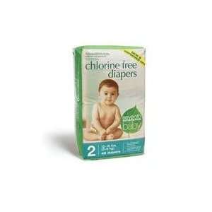  Seventh Generation Chlorine Free Diapers   Case of 4 Baby