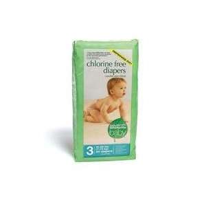 Seventh Generation Chlorine Free Diapers   Case of 4 Baby