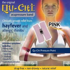  Qu Chi Allergy Refief Band   Pink
