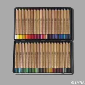  LYRA Aquarelle Pencils in Metal Case (72 colors) Arts 