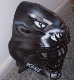 RAWLINGS YOUTH CATCHERS HELMET PANTHER AIRBRUSHED NEW  