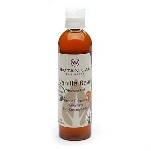  Botanical Skin Works Vanilla Bean Shower Gel, 8 oz Beauty
