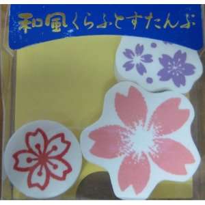  Flower Stamps // Kodomo Arts, Crafts & Sewing