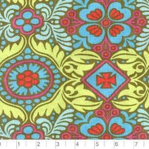   Butler Belle Kashmir Okra Fabric By The Yard Arts, Crafts & Sewing