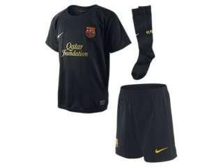   2011/12 FC Barcelona Official Away (3y 8y) Little Boys Football Kit