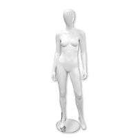   Female Ladies Womens & Stand Glossy White Retail Clothes Display NEW