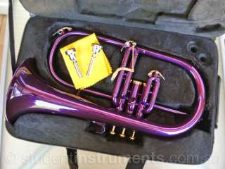 STERLING Bb Purple FLUGEL HORN   Quality Flugelhorn NEW  