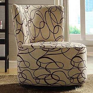  Chair in Brown Swirl Print  Oxford Creek For the Home Living Room 