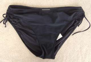 Profile Gottex Shirred Pant Swimsuit Bikini Bottom $68 NEW Size 14 Tie 