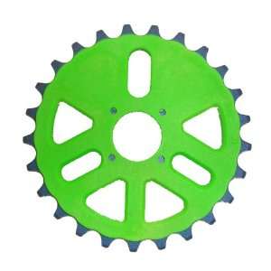 Black Ops Dual Core UL Chainring 25T Green/Gray