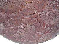 ANTIQUE HAND CARVED JAPANESE TABLETOP  