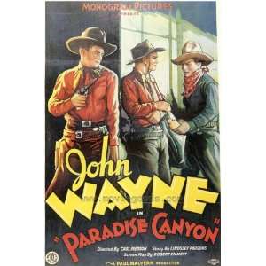  Paradise Canyon Poster B 27x40 John Wayne Marion Burns 
