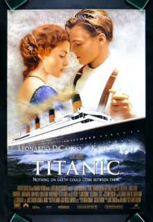 TITANIC * CINEMASTERPIECES 1SH ORIGINAL DS MOVIE POSTER 1997 LEONARDO 