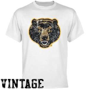  Baylor Bear T Shirts  Baylor Bears White Distressed Logo 