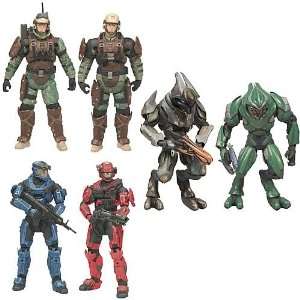  Halo Reach Series 3 Action Figure 2 Pack Case Toys 