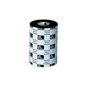  (comes with 4) New Zebra 5117 Wax Thermal Ribbon Black 
