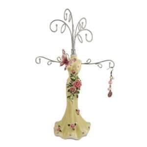  Mannequin Jewelry Stand Jeweled Vintage Style  Rose 