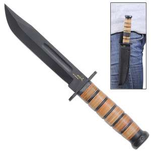   SURVIVAL Outdoor MILITARY FIGHTER Utility Camping HUNTING Knife  