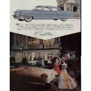    At The Greenbrier.  1956 Cadillac Ad, A4122. 
