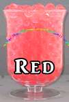 Red Water Beads Water Marbles Large Gel Ball for Plants  