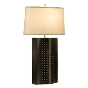 Nova Lighting 11772 Squeeze Standing Table Lamp, Dark Brown