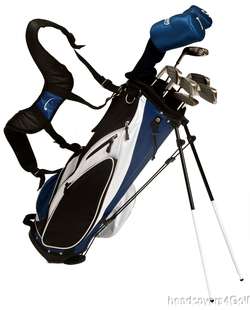 New X7 Mens RH Golf Club Set & Bag Right Hand hybrid  