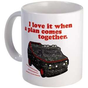  A Team van quote Funny Mug by 