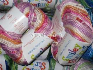 Sirdar Snuggly Smiley Stripes Dk Bamboo wool knitting yarn Col 256 