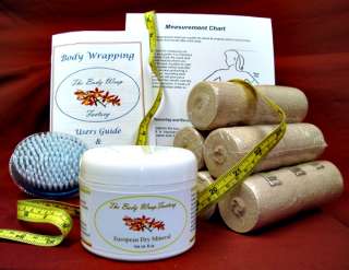 the body wrap factory manufactures our dry mineral weekly this kit is 