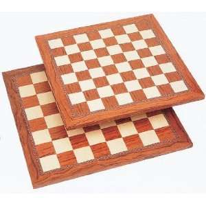  Chess Board   Natural Wood Toys & Games