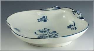   Century Dr. Wall Worcester Porcelain Blue & White Serving Dish  