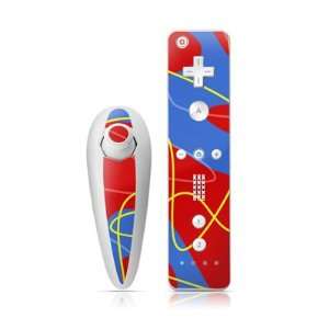 Pajamas Design Nintendo Wii Nunchuk + Remote Controller Protector Skin 