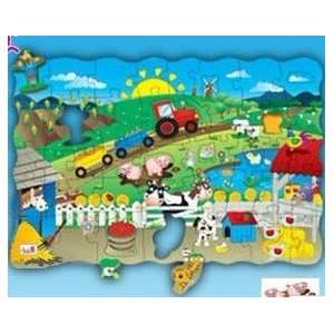  Learn Farm Floor Puzzle Toys & Games